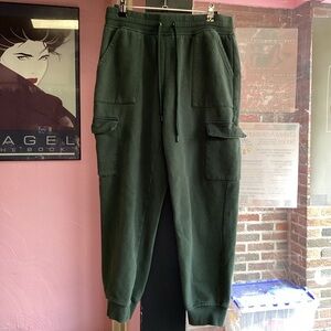 Stylish Dark Green Jogger Pants